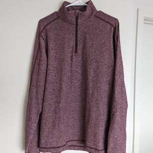 Lululemon Long Sleeve Quarter Zip Shirt